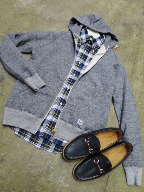 Kepani ・・・ MELANGE SWEAT ZIP PARKA!★!_d0152280_21504932.jpg