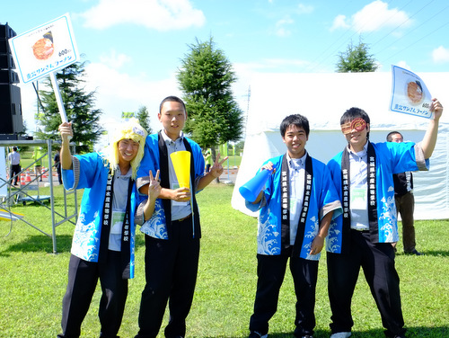 「宮城県・石巻 サントリー東北サンさんプロジェクト たべあるキング×宮城水産×しずくコラボ 東北サンさんラーメン」_a0000029_20041882.jpg
