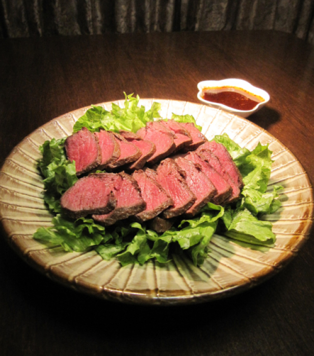鹿肉の低温調理 再 あきらや料理録