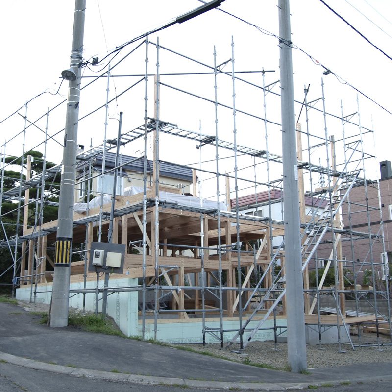 現場実況~木工事 屋根篇~_e0172341_17465931.jpg