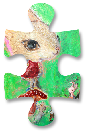 【43 Piece展】作家紹介〜角南育代_a0017350_04062884.jpg