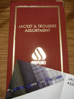 【SHATIHOKO】の素 「御幸毛織」 ~M’s ARC~JACKET&TROUSERS Assortment~ 編_c0177259_17303545.jpg