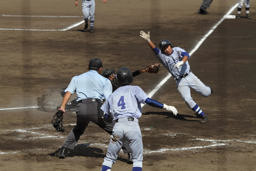 平成２６年度神奈川県高等学校野球秋季県大会　準々決勝　横浜隼人×平塚学園_a0269666_175843100.jpg