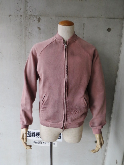 WASHED SWEAT ZIP JACKET ・・・ By FRANKLIN/M_d0152280_21222343.jpg