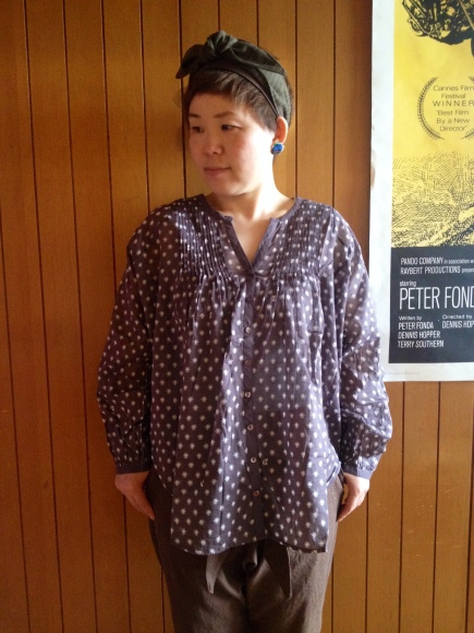 [marble SUD] FUBUKI PT ギャザースリーブPO   INDIA FOX L/SピンタックSHIRT & EMB ツヴィトーク2WAY RAGLAN OP _d0000298_11462393.jpg