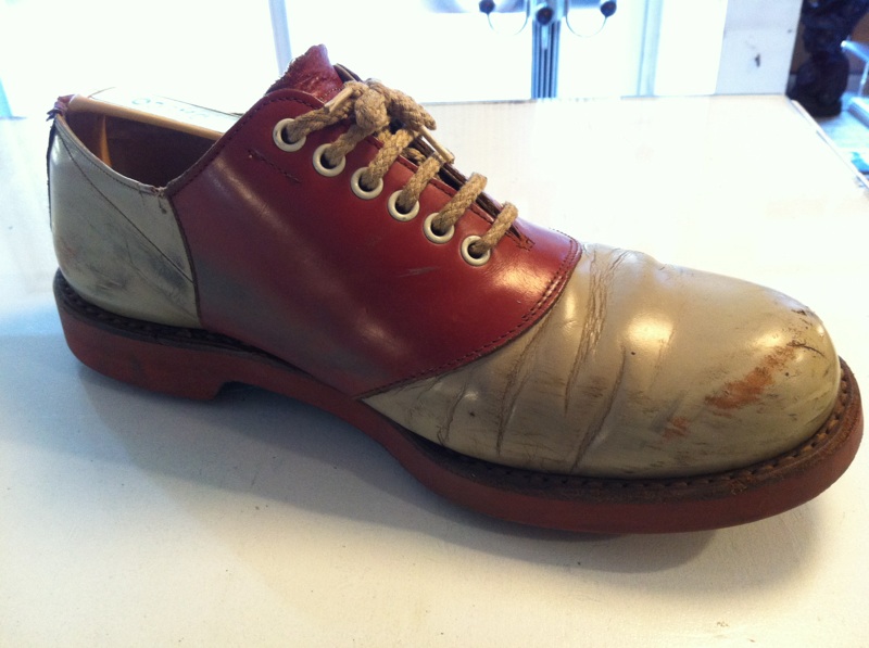 Regal サドルシューズ 札幌 靴修理 No Shoes No Life Regal サドルシューズ 札幌 靴修理 No Shoes No Life