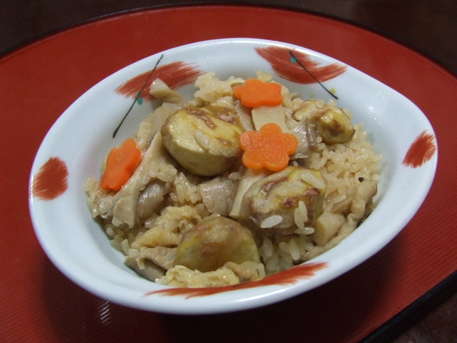 栗ご飯_f0019498_11135167.jpg