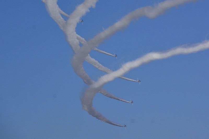 小松基地航空祭、ブルーインパルス曲技飛行_f0356567_22413686.jpg