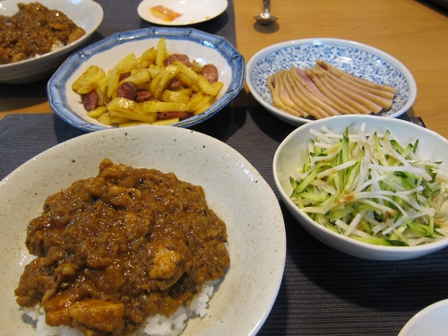 チキンカレー_e0120575_22501435.jpg