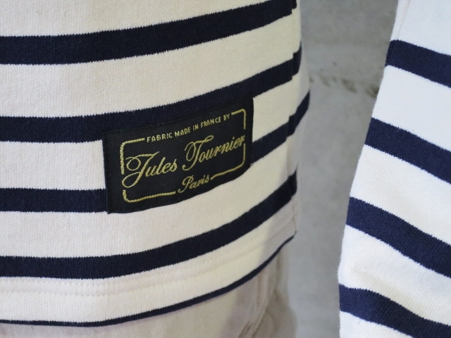 フランスの高級服地・Jules Tournier とのコラボ限定BORDER LONG TEE 。。。By Glacon_d0152280_21181379.jpg