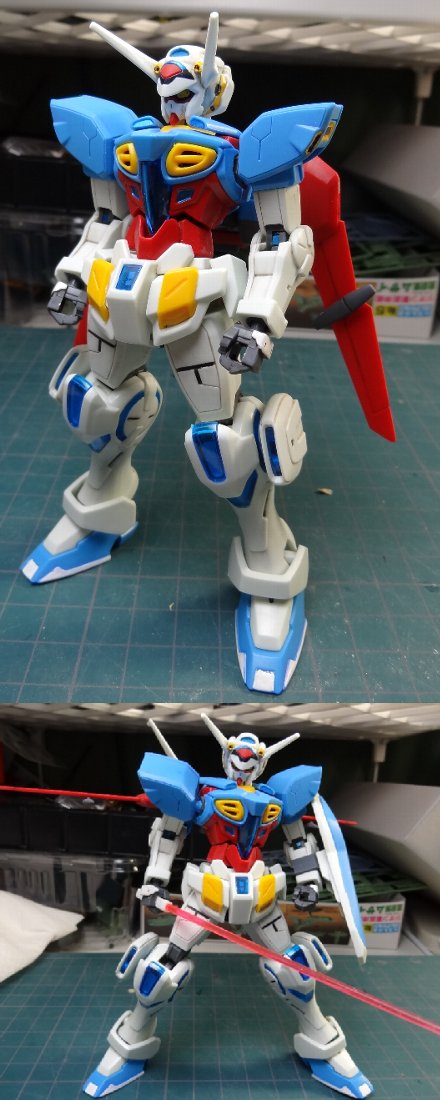ガンプラ初心者向け! HG 1/144 ガンダム G-セルフ 製作記② ガンプラ初心者向け! HG 1/144 ガンダム G-セルフ 製作記②