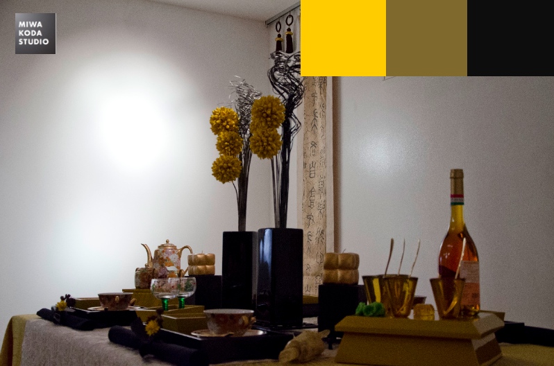 September 25, 2014 モダンチャイニーズのテーブル:色彩 Modern Chinese: Color_a0307186_9242724.jpg