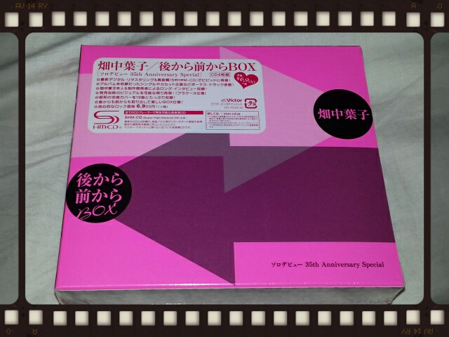 畑中葉子 / 強行突破 ~後ろから前からBOXより~_b0042308_75992.jpg