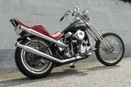 \'52 FL Panhead　Chopper_b0160319_17501381.jpg