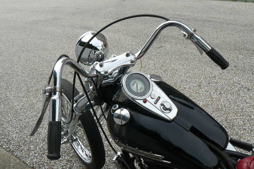 \'52 FL Panhead　Chopper_b0160319_17533665.jpg