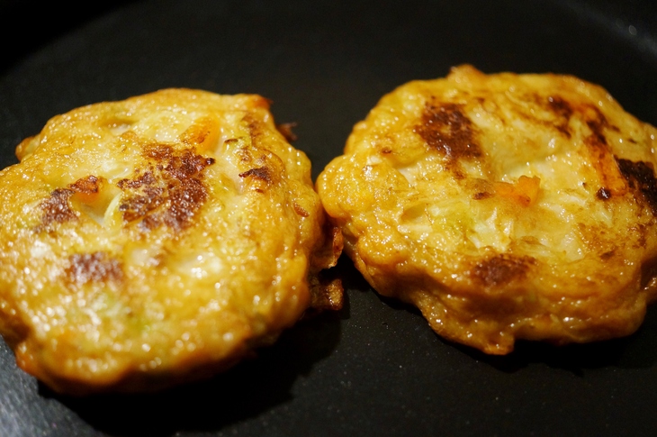 【野菜てんぷらのお好み焼き風】紀文さんの体験レポート④です♪_b0033423_20581340.jpg