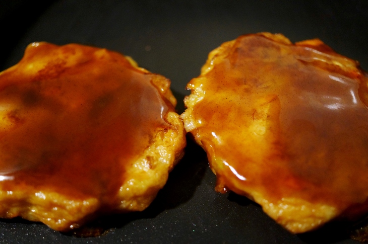 【野菜てんぷらのお好み焼き風】紀文さんの体験レポート④です♪_b0033423_22245612.jpg
