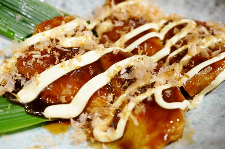 【野菜てんぷらのお好み焼き風】紀文さんの体験レポート④です♪_b0033423_22283147.jpg