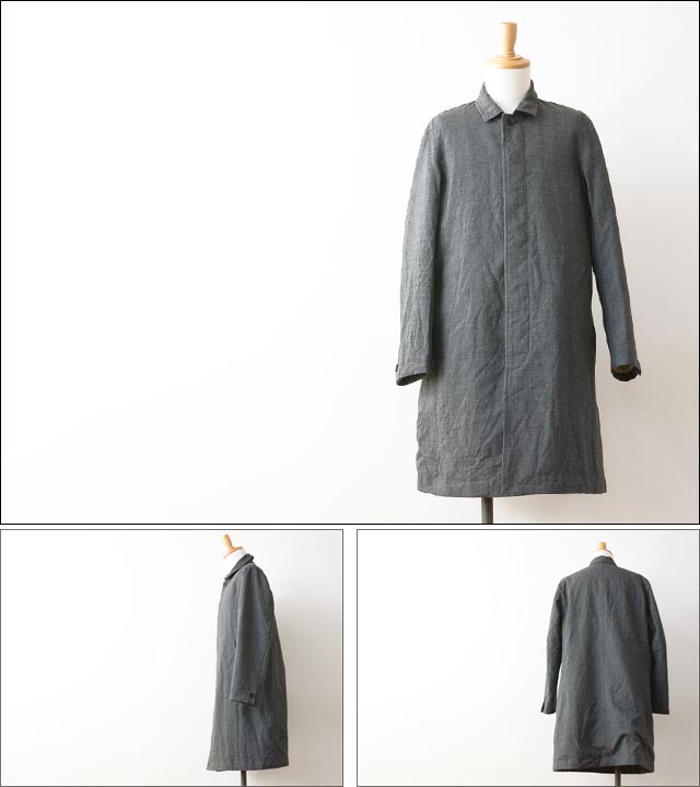 RINEN [リネン] 2/36ウール平織ステンカラーコート [23503]  MEN\'S_f0051306_16455786.jpg