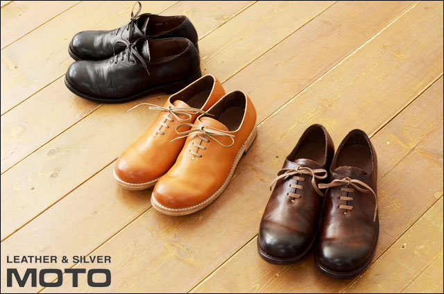 MOTO moto オックスフォード スウェード キャメル 1 26cm MOTO