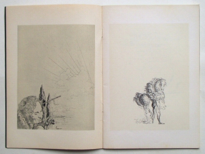 サルバドール・ダリの挿絵本案内「Les Chants de Maldoror