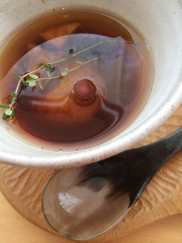 【 いちじくの赤ワインコンポート紅茶 タイムの香り 】_a0251920_11193925.jpg