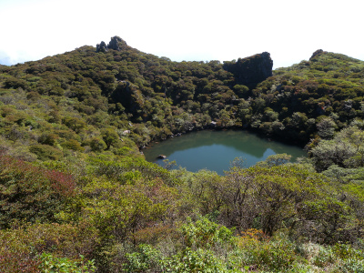 大船山　ガラン台から東稜コースを歩く＆ウメバチソウは蕾だった！_e0272335_20161347.jpg