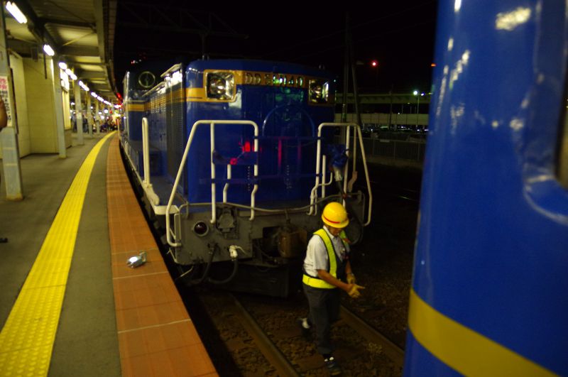 北斗星で東京へ・・・寝台列車の旅　２_b0133447_1319771.jpg