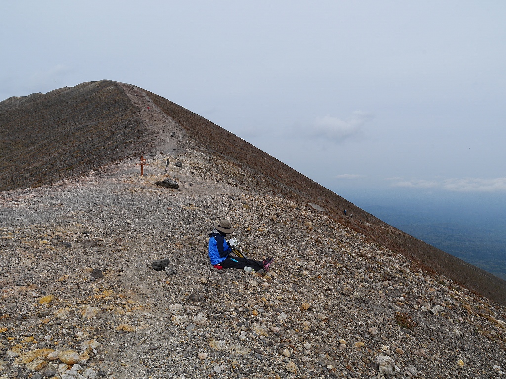 紋別岳、風不死岳と樽前山、9月24日－樽前山編－_f0138096_19295342.jpg