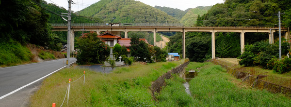 島根・邑南町　三江線の宇都井（うづい）駅」_a0000029_23055576.jpg