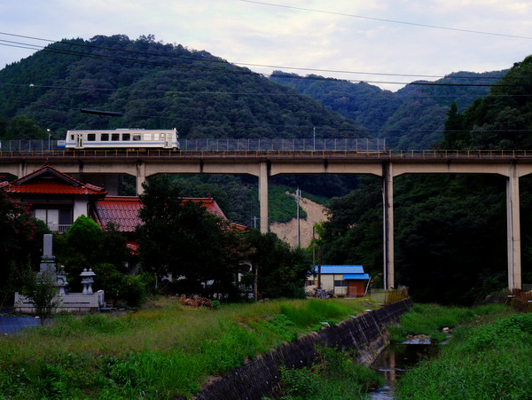 島根・邑南町 三江線の宇都井(うづい)駅」_a0000029_23090395.jpg