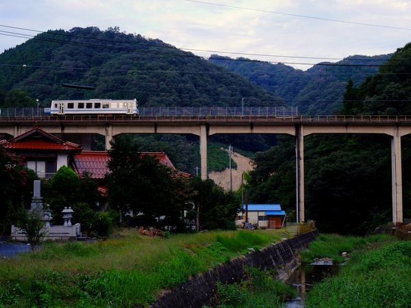 島根・邑南町　三江線の宇都井（うづい）駅」_a0000029_23090395.jpg