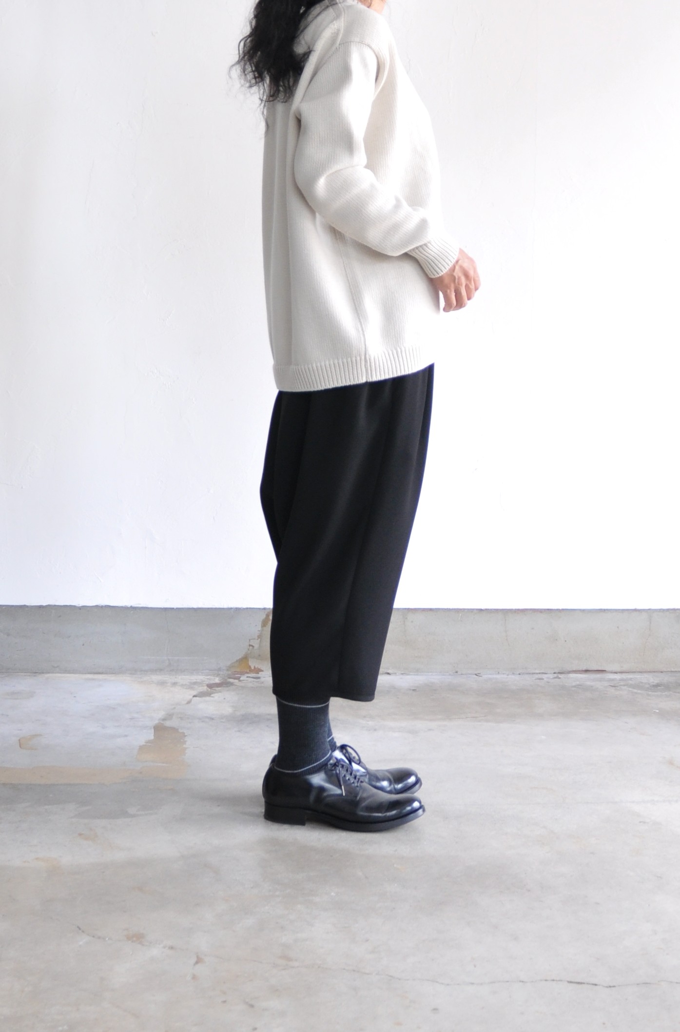 ゴーシュ　Bulky Cotton Knit Wide Pullover_d0120442_12153165.jpg