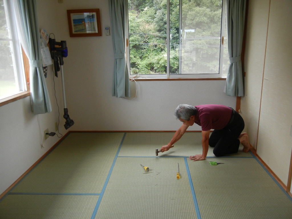 ’14,9,27(土)畳替えと田舎道!_f0060461_15402940.jpg