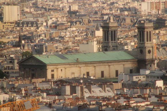 ＳＫＹ１４０９２７　モンマルトル寺院、バジリカ大聖堂が美しいシルエットを魅せる_d0288367_15124721.jpg