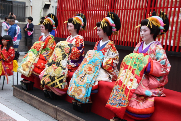 しながわ宿場まつり2014　花魁道中1_f0307097_23251414.jpg