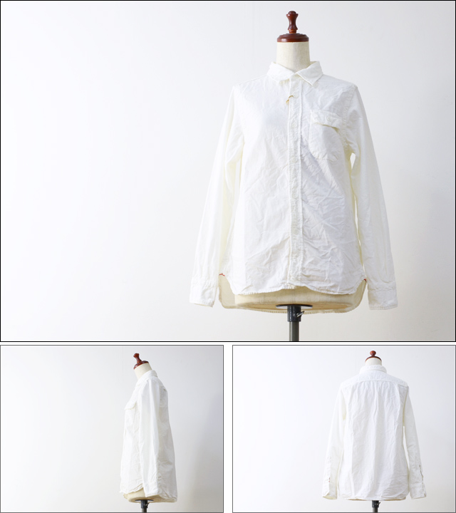 OMNIGOD[オムニゴッド] オリジナルシャンブレー フラップポケットワークシャツ [56-731X] LADY\'S_f0051306_20404110.jpg