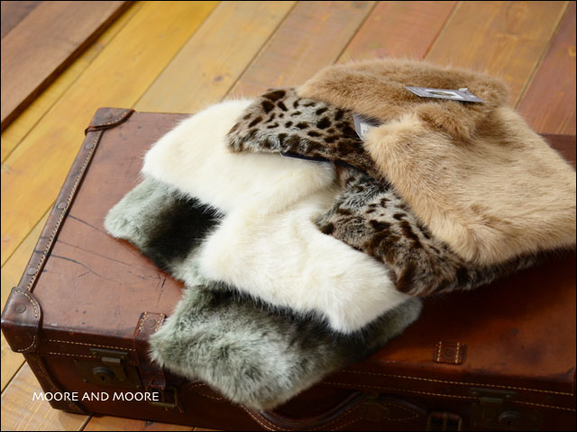 MOORE AND MOORE [ムーア＆ムーア] Asymmetric Scarf / フェイクファーカラー[2008SCA] LADY\'S_f0051306_2222271.jpg