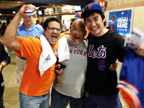 From Queens,NYC 2014 @Mets 行って来ました♬　全員メッツファンに感激＆興奮　→　_b0032617_3135788.jpg