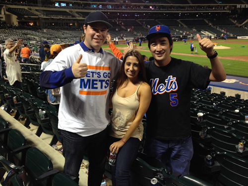 From Queens,NYC 2014 @Mets 行って来ました♬　全員メッツファンに感激＆興奮　→　_b0032617_3155849.jpg