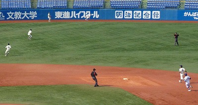 國學院大対駒澤大 9月16日 東都大学野球1部 前半_b0166128_1013273.jpg