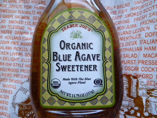 TRADER JOE\'S Organic Blue Agave Sweetener_c0152767_22101417.jpg
