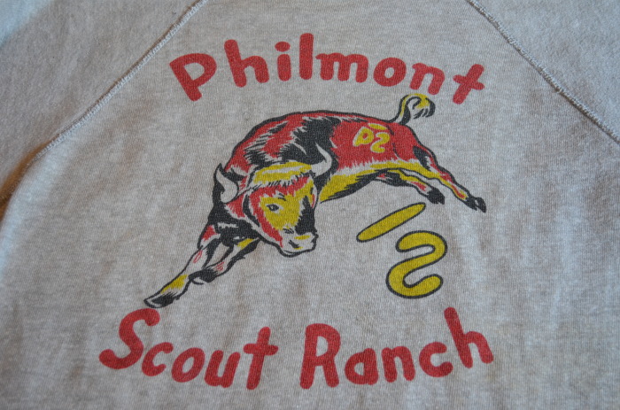 Philmont Scout Ranch スウェット　50s 60s 染み込み Philmont Scout Ranch スウェット50s 60s 染み込み