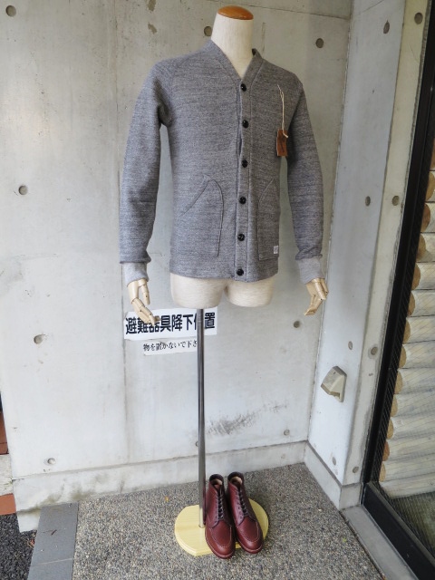 好評のKepani より、杢GRAY SWEAT CARDIGAN JACKET!♪!_d0152280_1765564.jpg