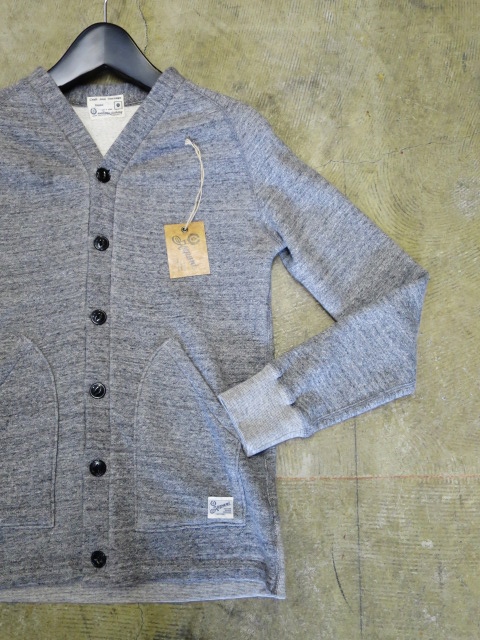 好評のKepani より、杢GRAY SWEAT CARDIGAN JACKET!♪!_d0152280_177281.jpg