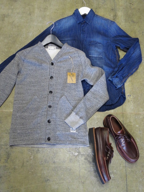 好評のKepani より、杢GRAY SWEAT CARDIGAN JACKET!♪!_d0152280_1784666.jpg
