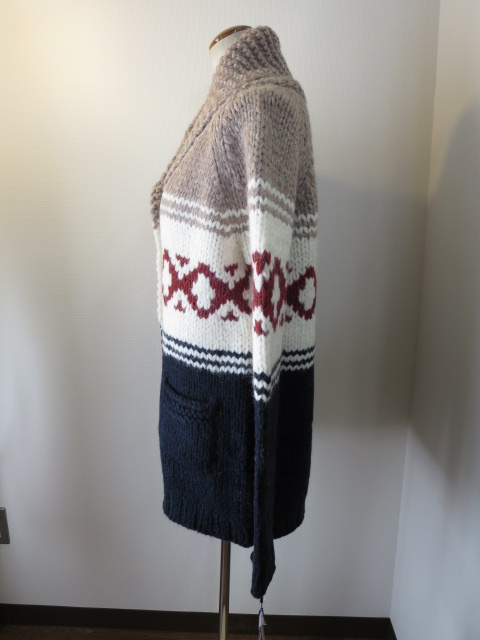 ダブルスタンダードクロージング アルパカ混カウチンニットセーターカーディガン 2964043 ダブルスタンダードクロージング DOUBLE STANDARD CLOTHING