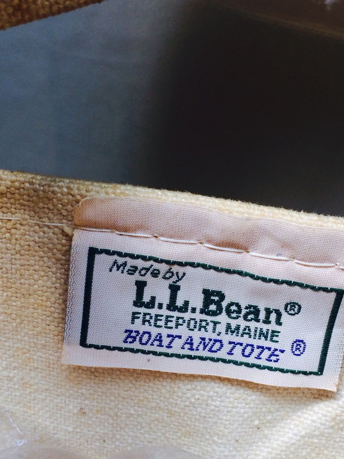 L.L.Bean TOTE BAG_c0177238_1841368.jpg