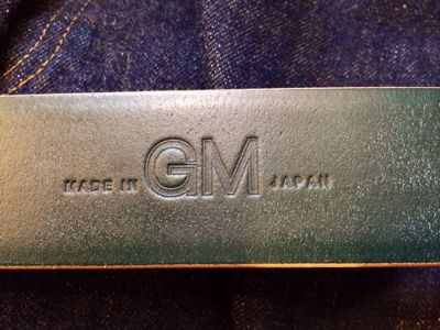 MADE IN GM JAPAN メイドインジーエムジャパン ベルト BRIDLE