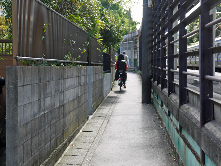 かまくら景観百選の北鎌倉駅添い岩塊・トンネル破壊？_c0014967_12353726.jpg